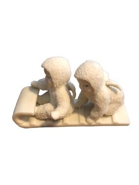 Snowbabies “Down The Hill We Go!” Figurine Department 56 NWT